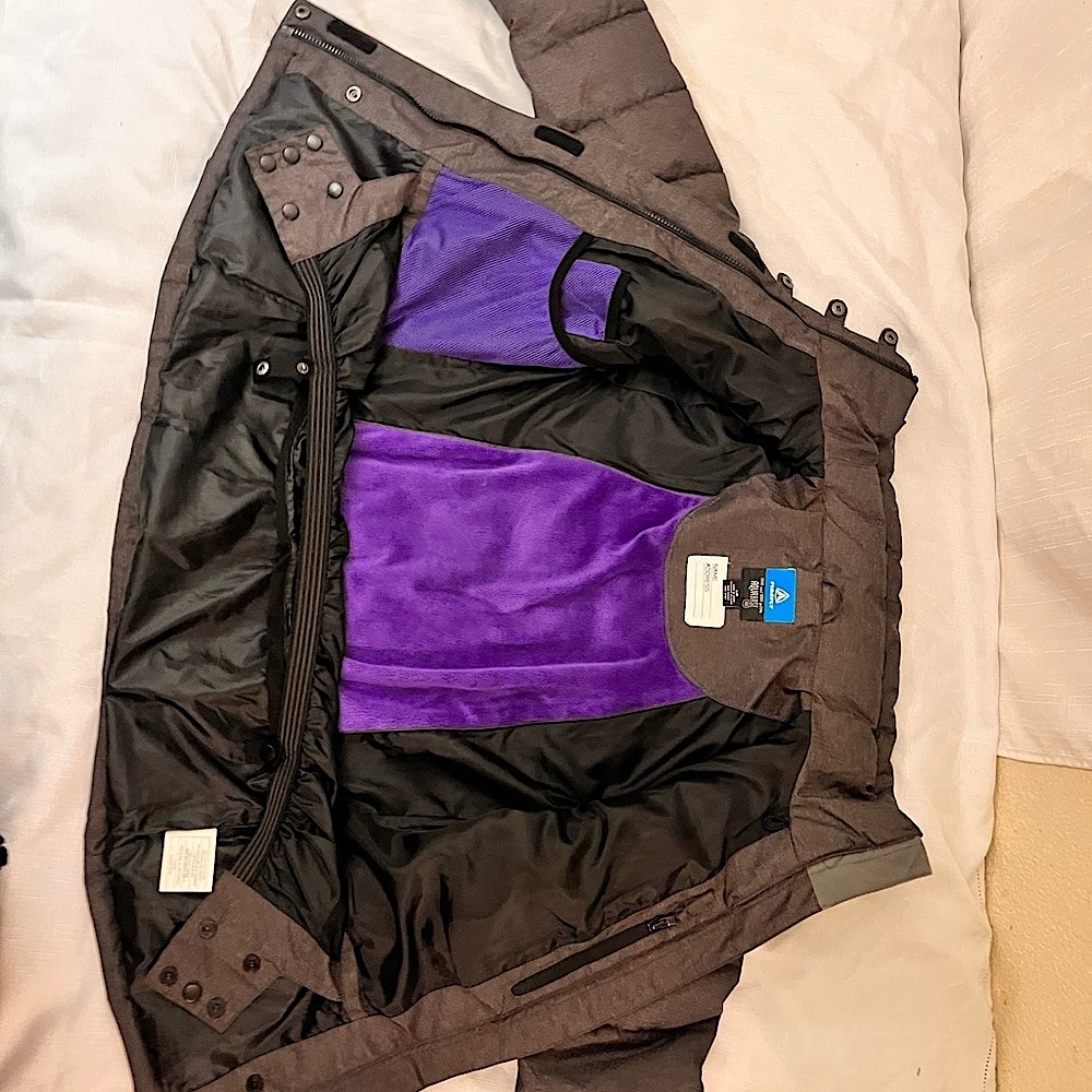 Firefly Snowboarding/Ski Jacket Kids Large Grey